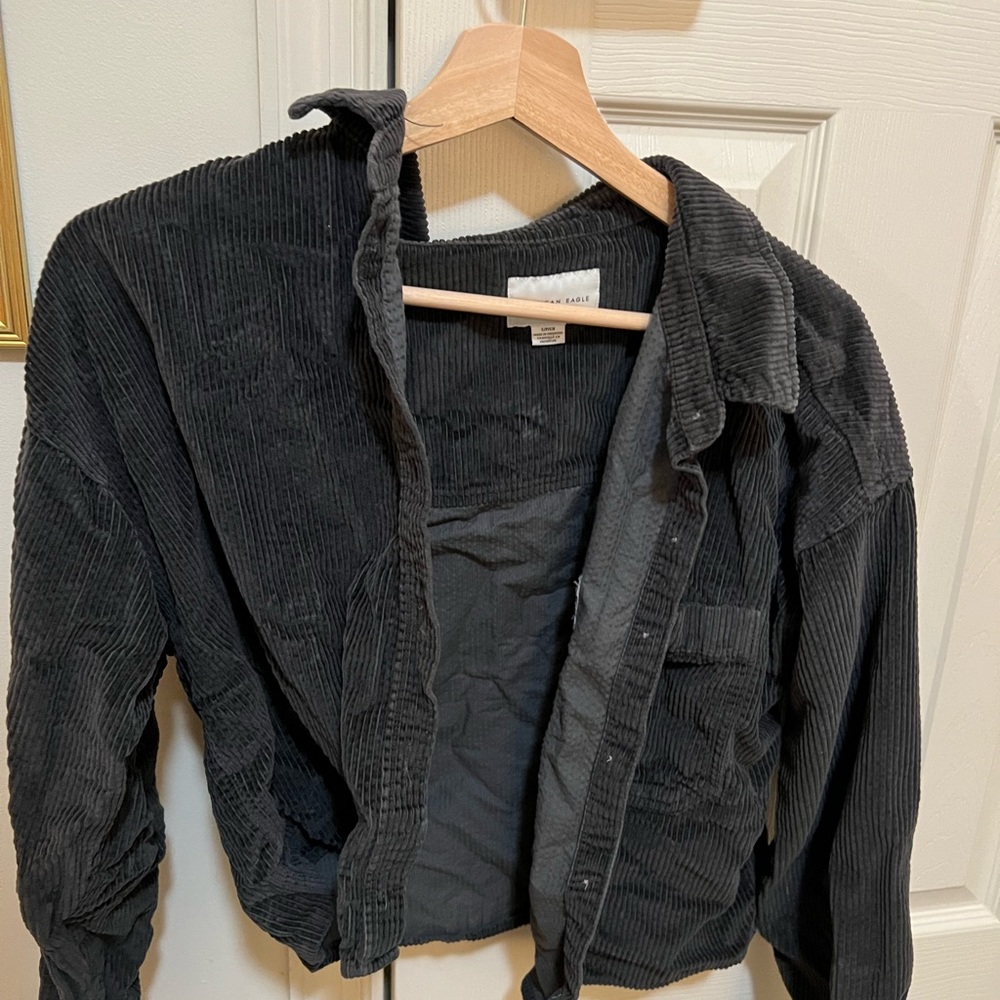 American eagle corduroy button up